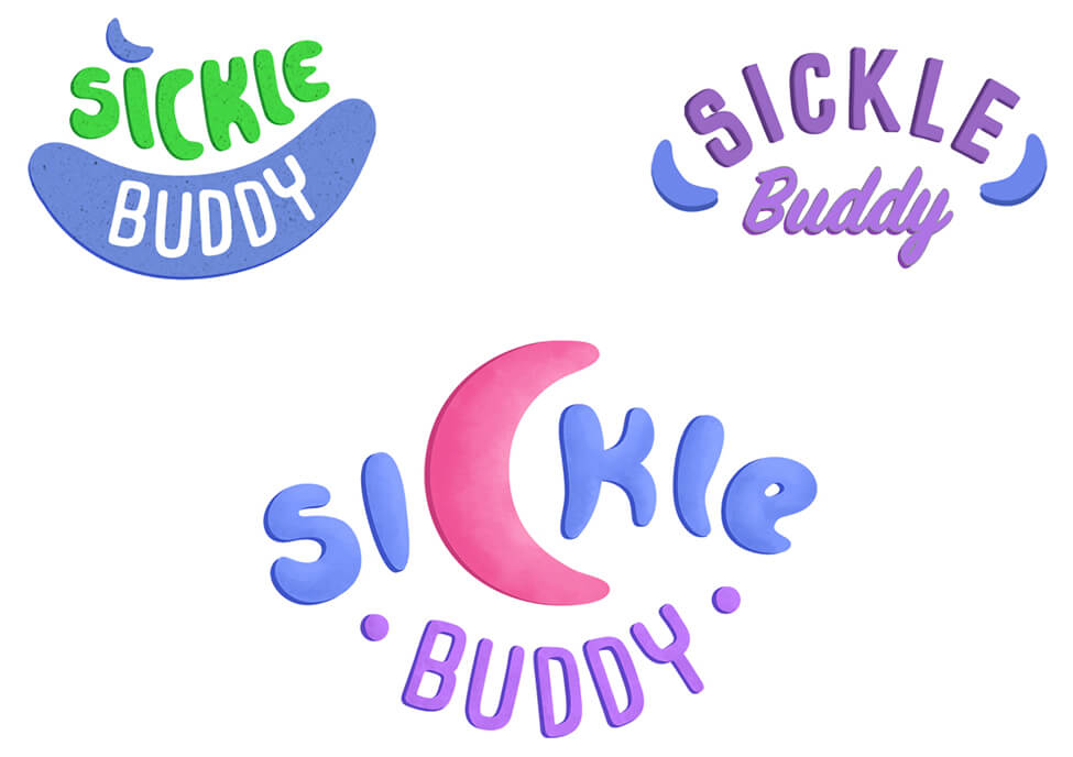 Sickle Buddy App, Logo designs